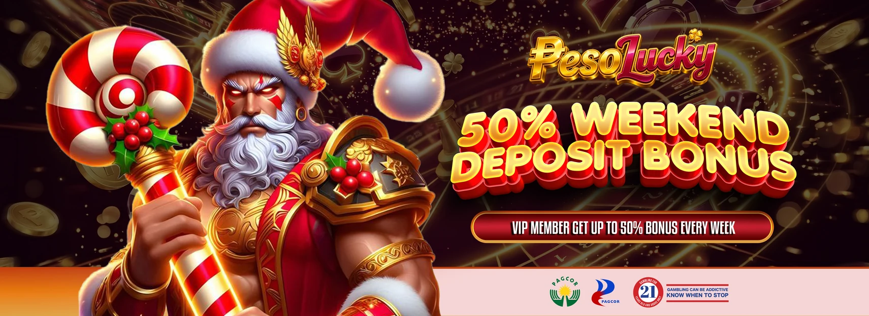 Sat & Sun: 50% extra, up to ₱288 (₱576 a weekend)